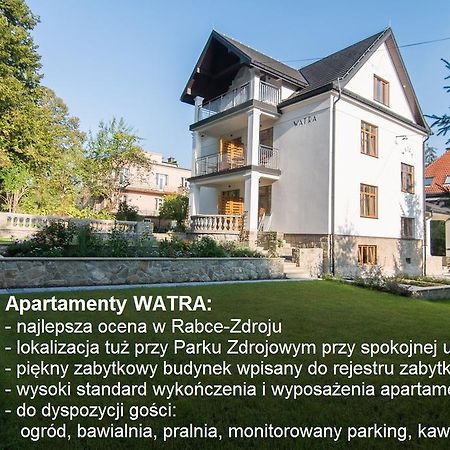 Apartamenty Watra Rabka-Zdrój Eksteriør bilde